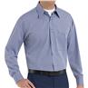 Men's Mini-Plaid Uniform Shirt SP74WB