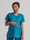 Women&#39;s Maternity Mock Wrap Top