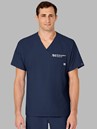 Men&#39;s V-Neck Scrub Top