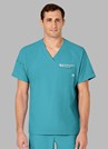 Men&#39;s V-Neck Scrub Top