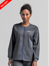 45% OFF - Women&#39;s Modern Zip Front Warm-Up Jacket -FINAL SALE -  was $26.25 now $14.44
