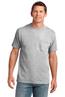 Port &amp; Company Core Cotton Pocket Tee. PC54P