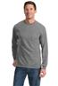 Port and Company Tall Long Sleeve Essential T- Shirt with Pocket. PC61LSPT