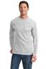 Port &amp; Company - Long Sleeve Essential Pocket Tee.  PC61LSP