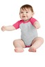 Rabbit Skins  Infant Baseball Fine Jersey Bodysuit. RS4430