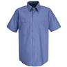 Mens Industrial Stripe Work Shirt - SB22