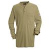 Long Sleeve Tagless Henley Shirt - EXCEL FR- SEL2