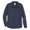 W DOW POPLIN LS SHIRT DK NAVY L5350N