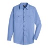 M DOW WORKTECH LS SHIRT LT BLUE LL51LW