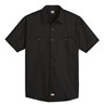 M DOW WORKTECH SS SHIRT BLACK LS51BK