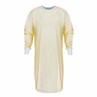 Reusable Isolation Gown with Carbon Fiber - Level 1, Level 2 Fabric (Case of 72)