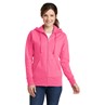 PINK Promo - Port and Company Ladies Classic Full-Zip Hooded Sweatshirt. LPC78ZH
