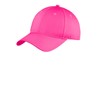 PINK Promo - Port and Company Youth Six-Panel UnstructuredTwill Cap. YC914
