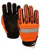 Shock Grip Hi Vis Orange Corded Glove OR200
