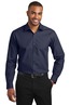 Port Authority  Slim Fit Carefree Poplin Shirt. W103