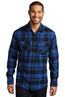 Port Authority Plaid Flannel Shirt. W668