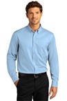 Port Authority Long Sleeve SuperPro React Twill Shirt. W808