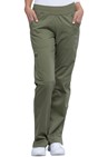 Cherokee Mid Rise Straight Leg Pull-on Pant - WW110