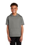 Sport-Tek  Youth Sport-Wick  Fleece Short Sleeve Hooded Pullover. YST251