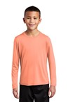 Sport-Tek  Youth Posi-UV Pro Long Sleeve Tee. YST420LS
