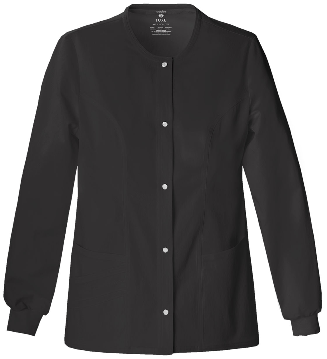 Cherokee Ladies Snap Front Warm-Up Jacket 1330