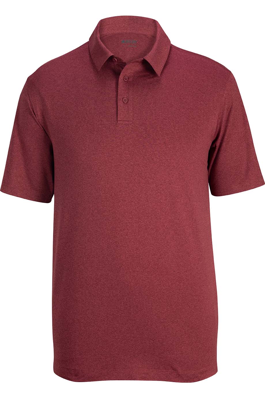 Edwards Mens Point Grey Heathered Polo 1592