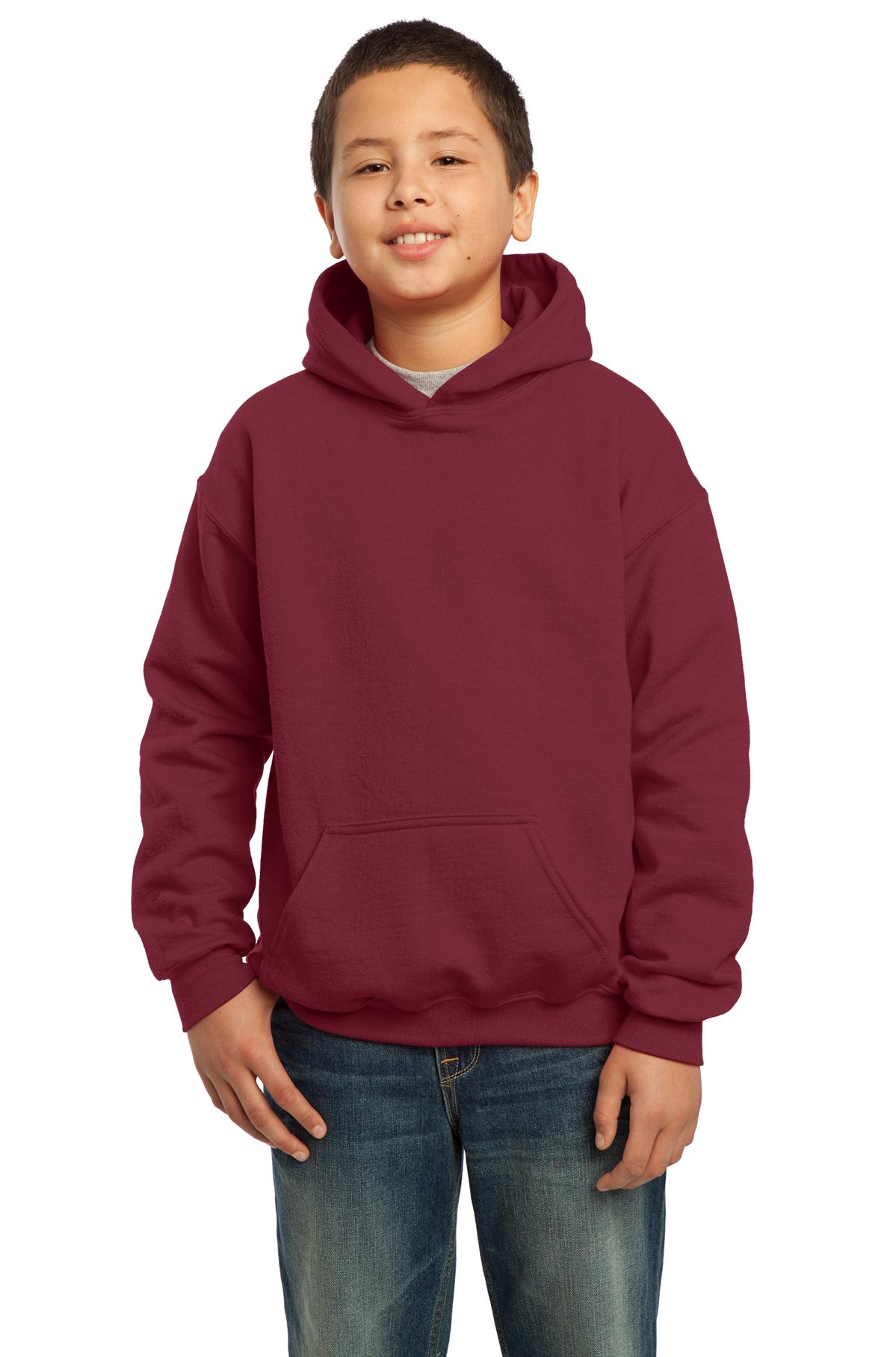 Gildan - Youth Heavy Blend Hooded Sweatshirt. 18500B