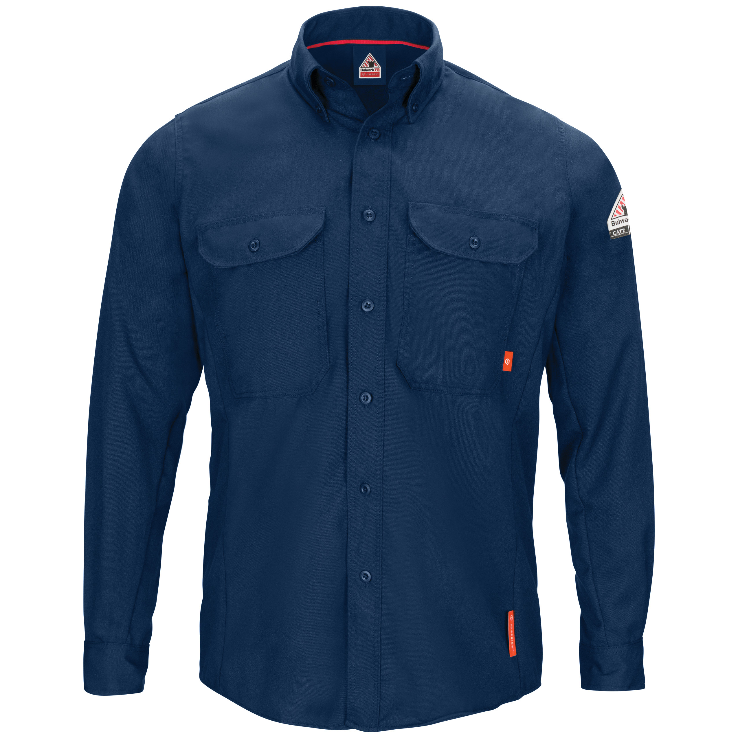 Bulwark® iQ Series® Comfort Woven Men's Lightweight FR Shirt - QS50NV