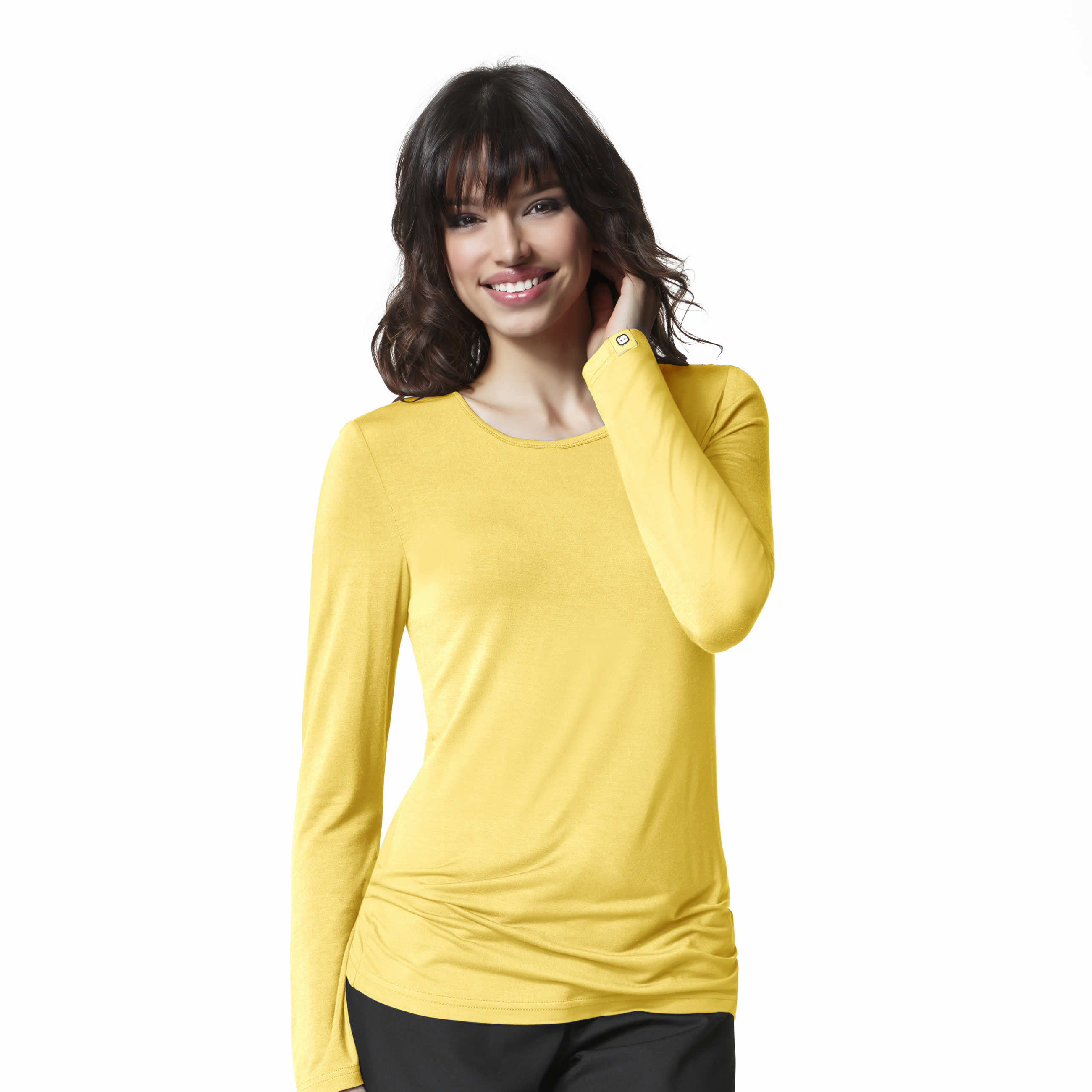WonderWink - Knits and Layers - Silky Long Sleeve  Tee  - 2009