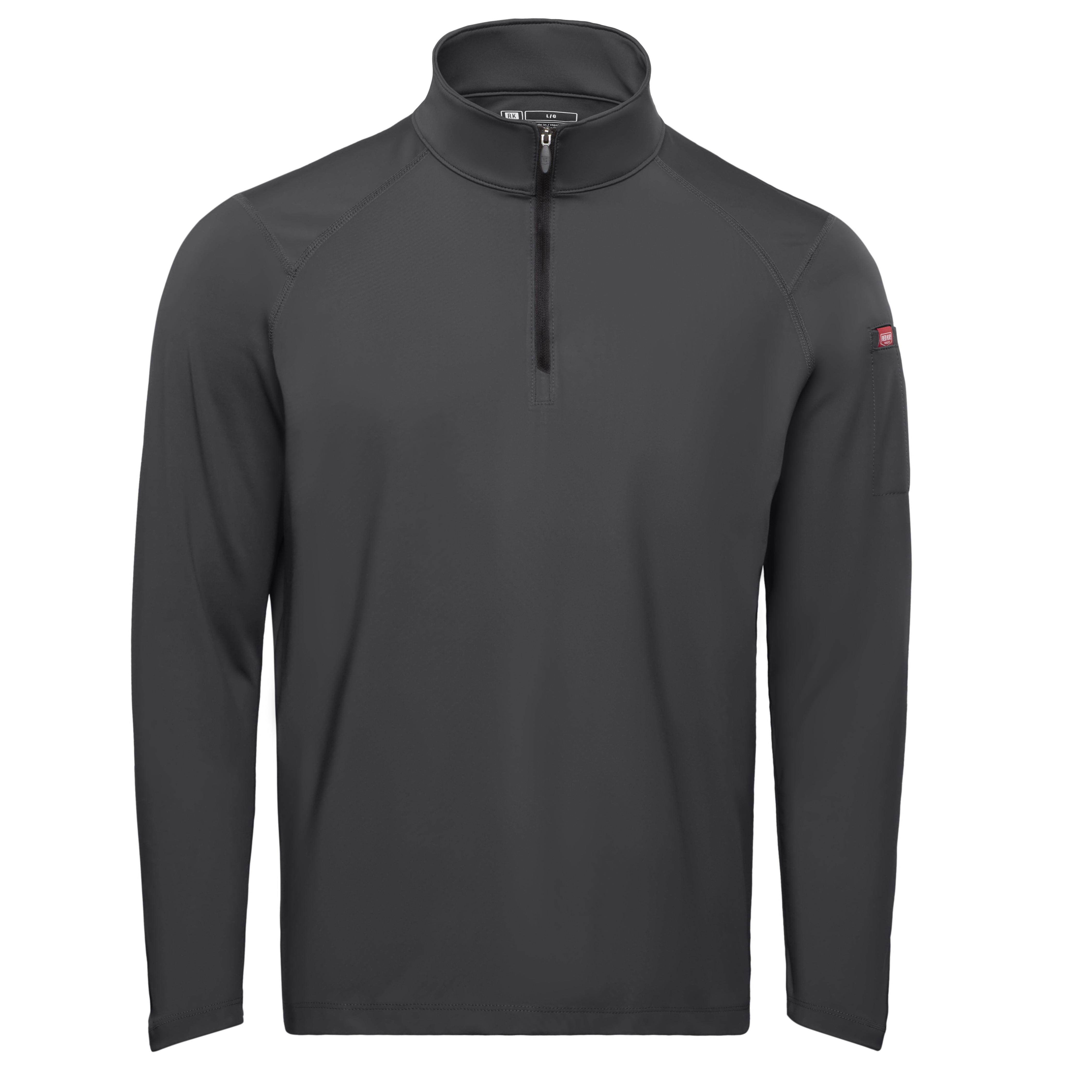 Red Kap® Men's Performance Quarter Zip Cadet Collar Pullover - QZM2CN