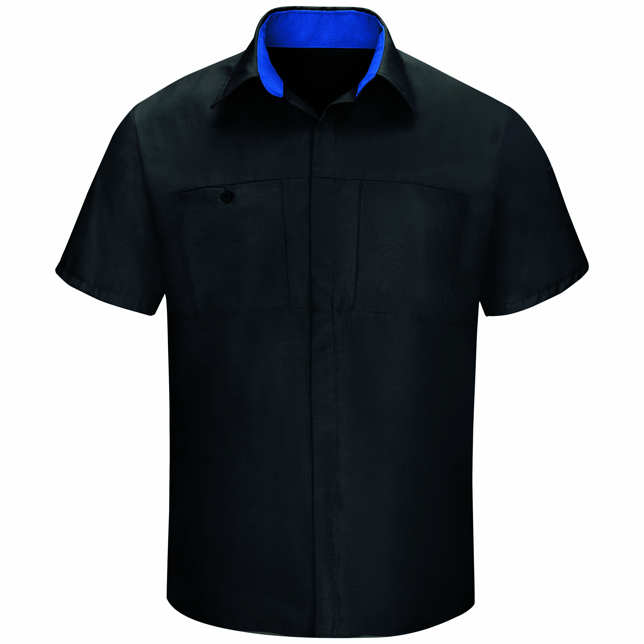 Men's Short Sleeve Performance Plus Shop Shirt With Oilblok Technology SY42BR