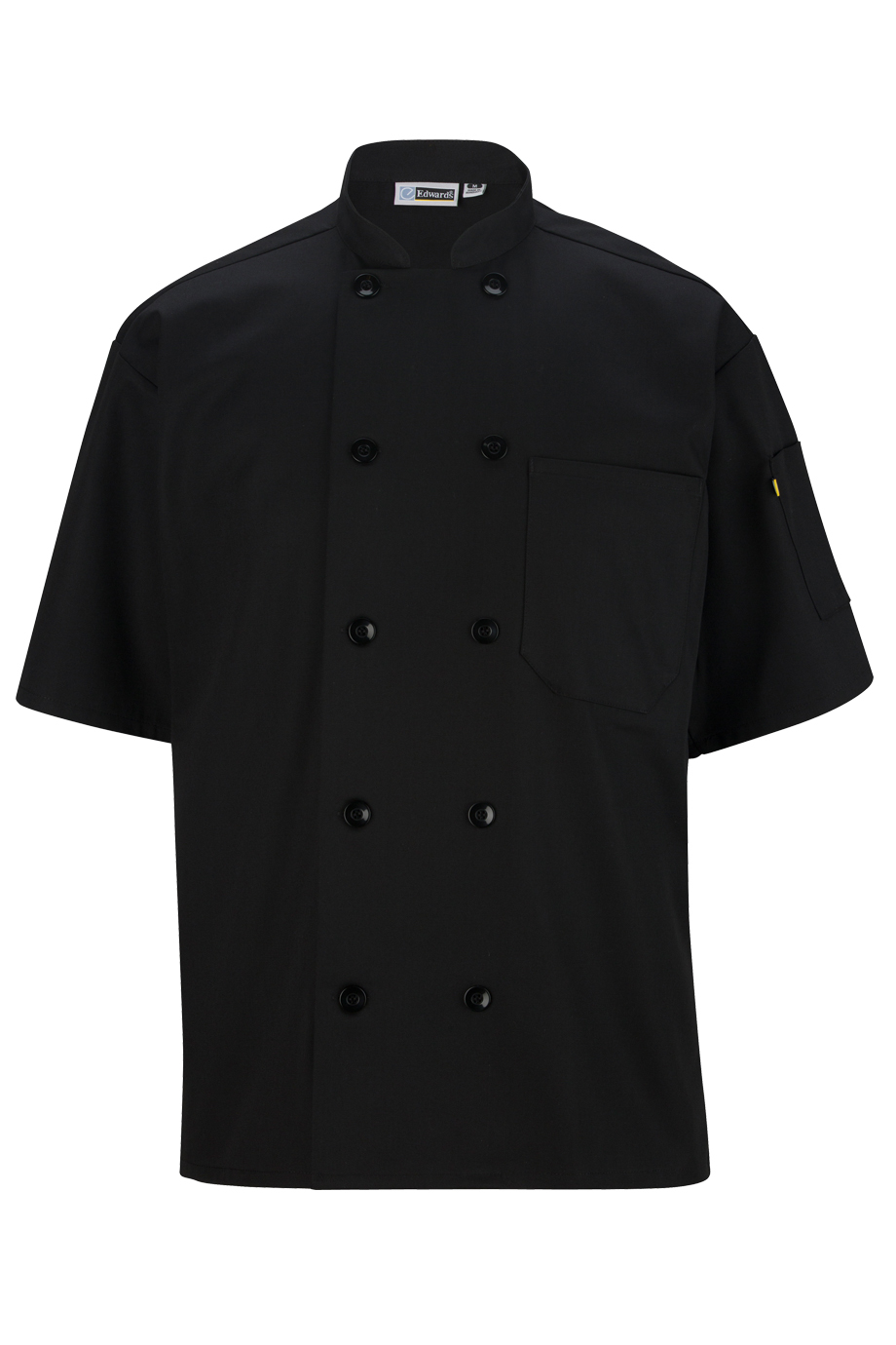 Casual 10 Button Short Sleeve Chef Coat 3306