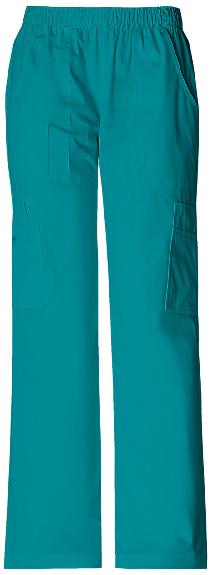 Cherokee WW Core Stretch Women's Mid-Rise Pull-On Cargo Pant 4005P Petite