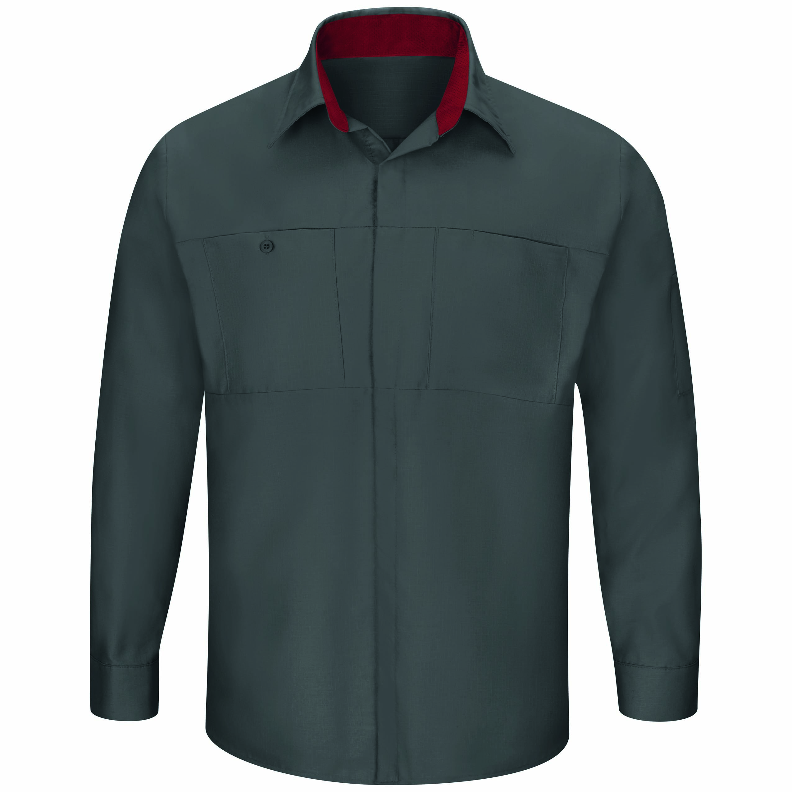Men's Long Sleeve Performance Plus Shop Shirt with OilBlok Technology SY32CF