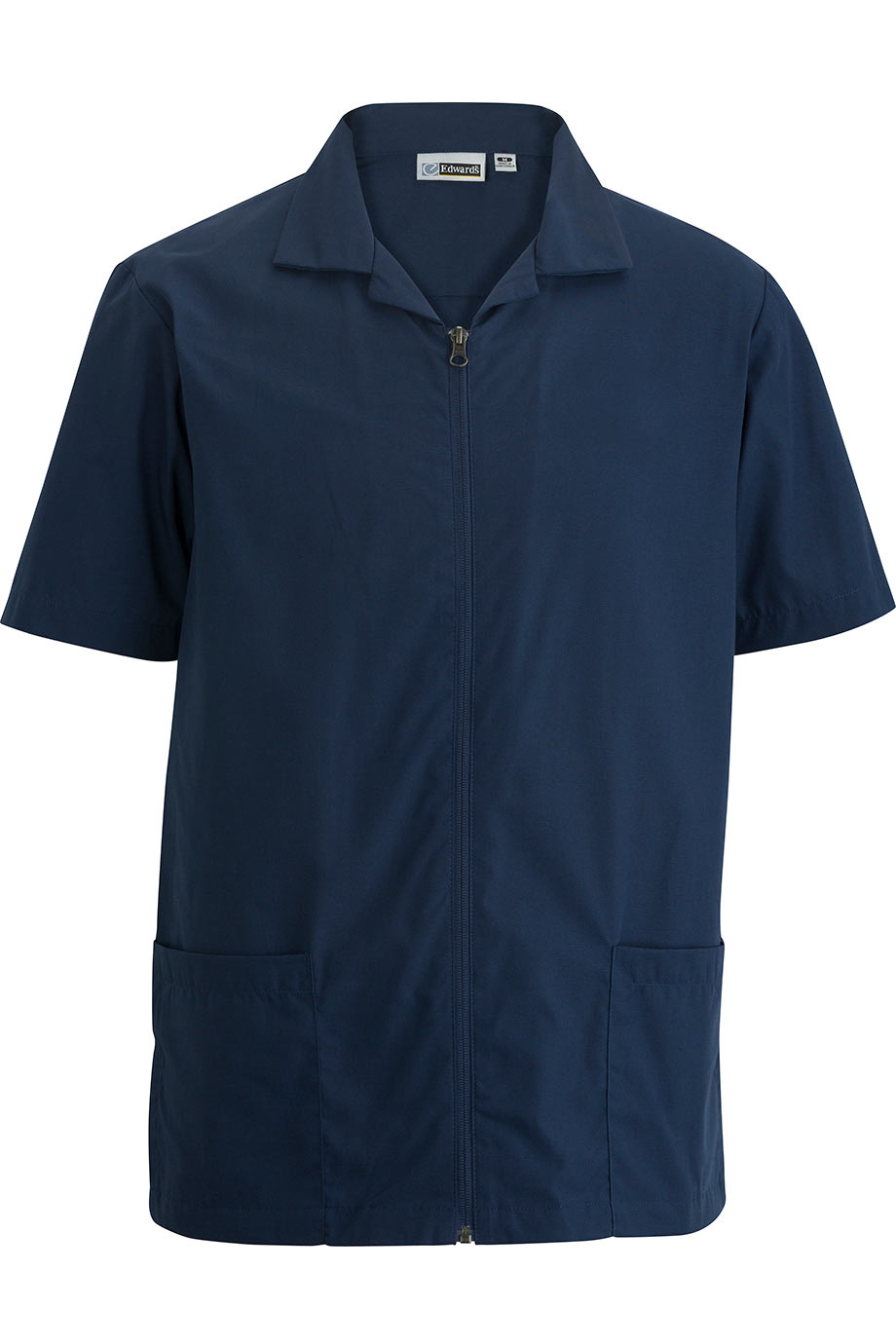 Edwards Mens Zip Front Service Shirt 4891