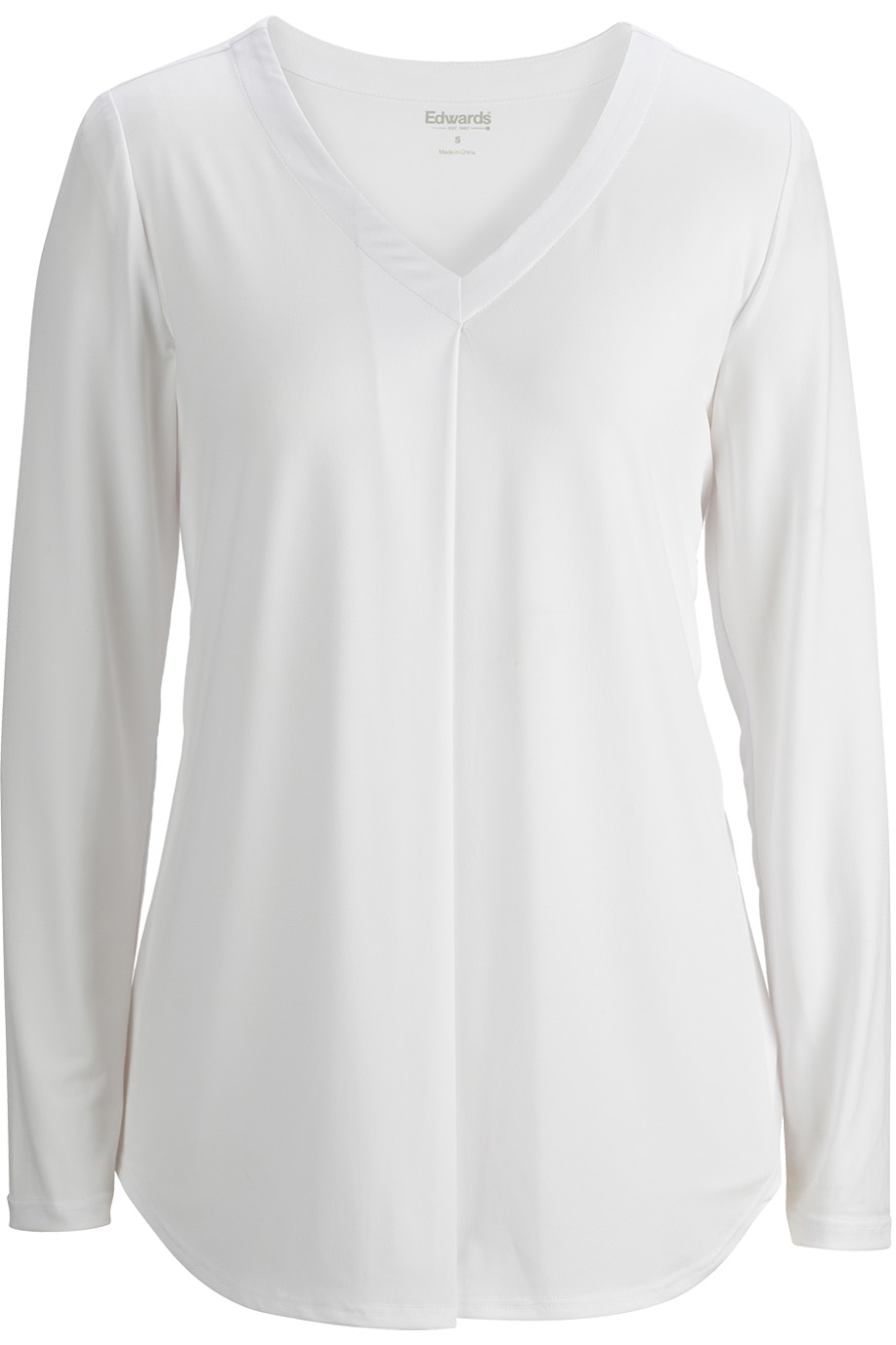 Edwards Ladies Soft Pleated Blouse 5097