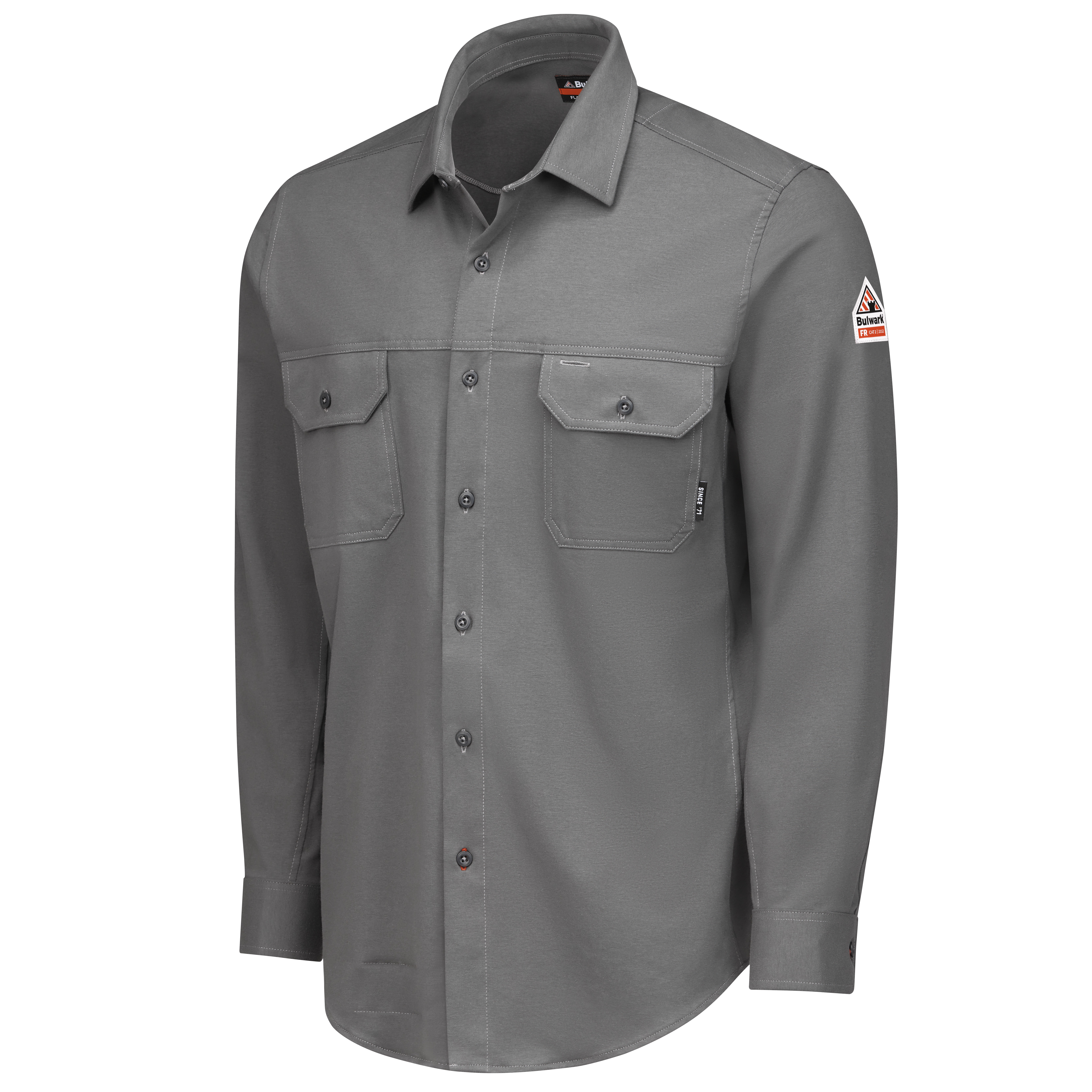 Bulwark® Bulwark FR Flex Knit Button Down Shirt - STG4CH