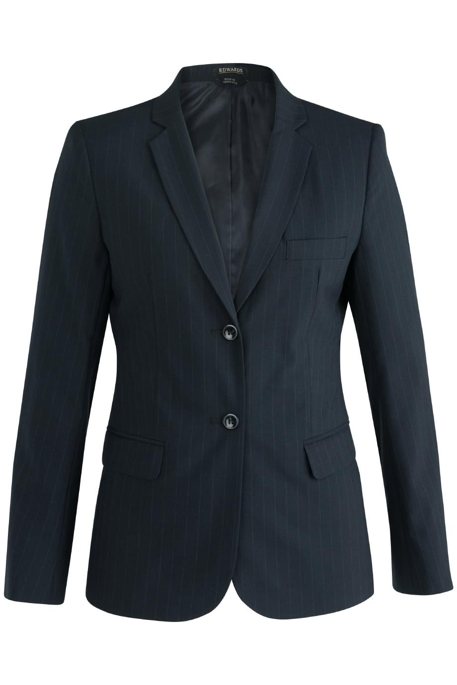 Edwards Ladies' Single Breasted Poly/Wool Suit Coat - 6633