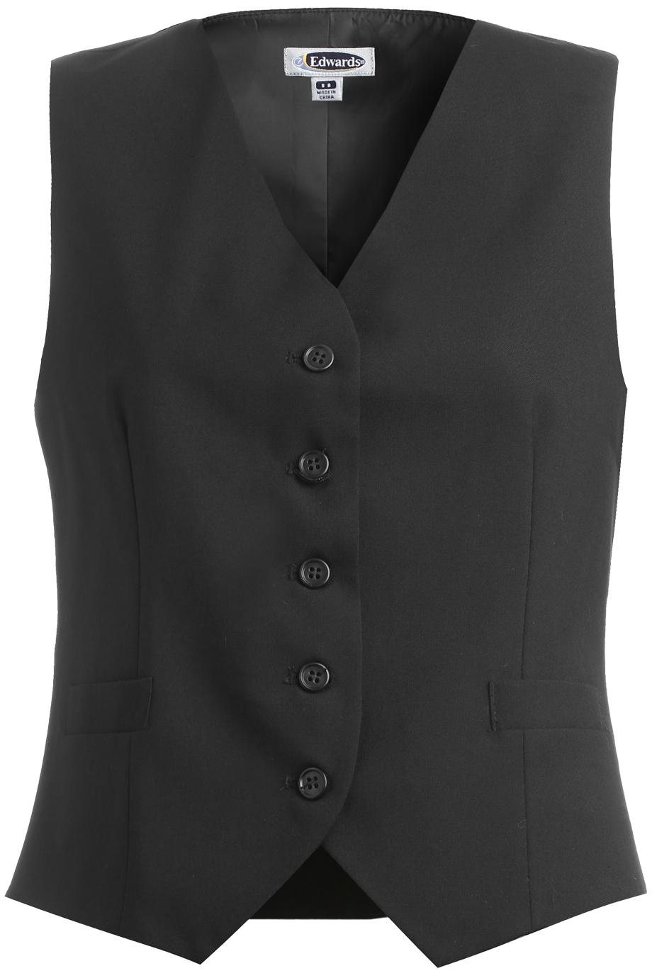 Ladies' High-Button Vest 7680
