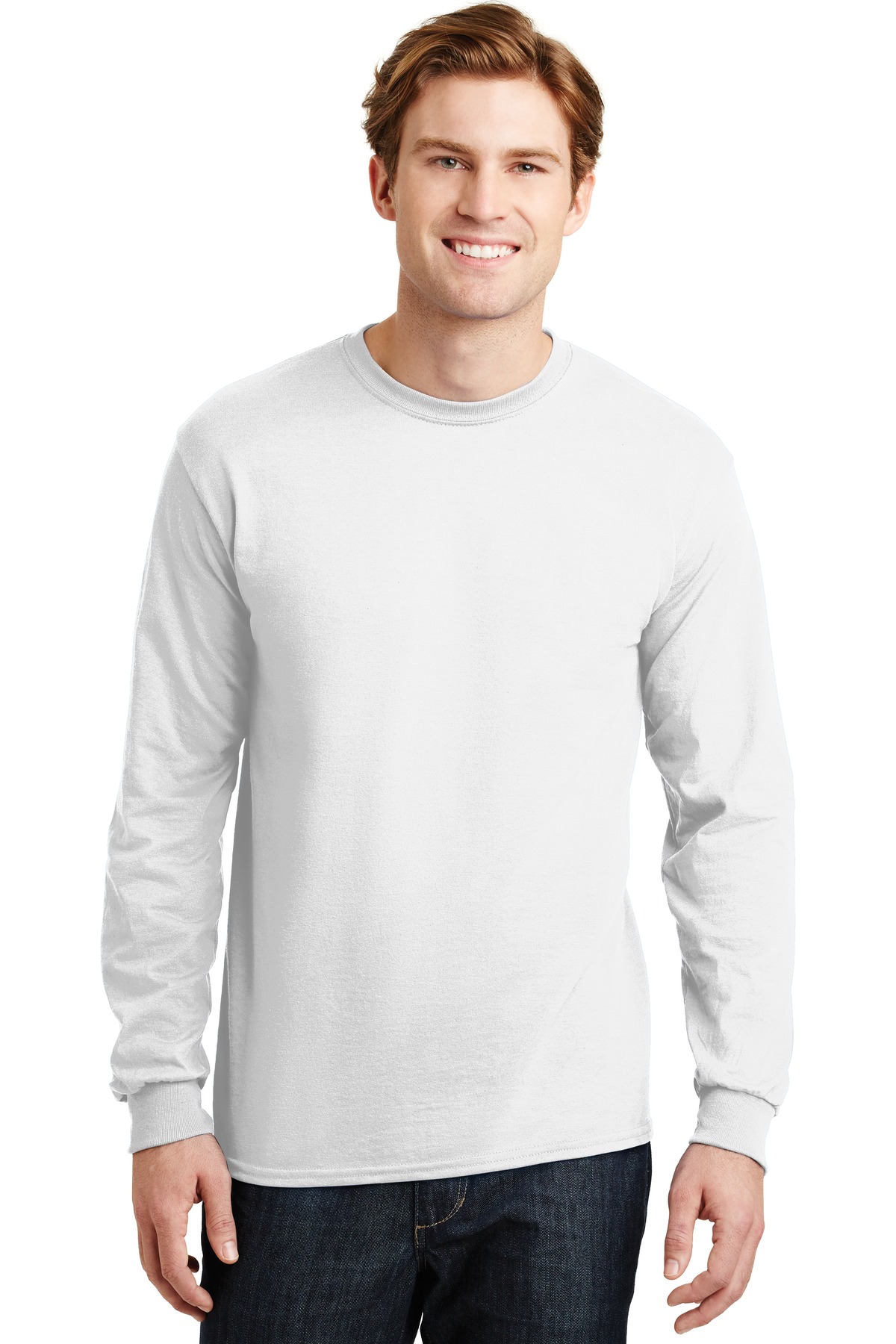 Gildan - DryBlend 50 Cotton 50 Poly Long Sleeve T-Shirt. 8400