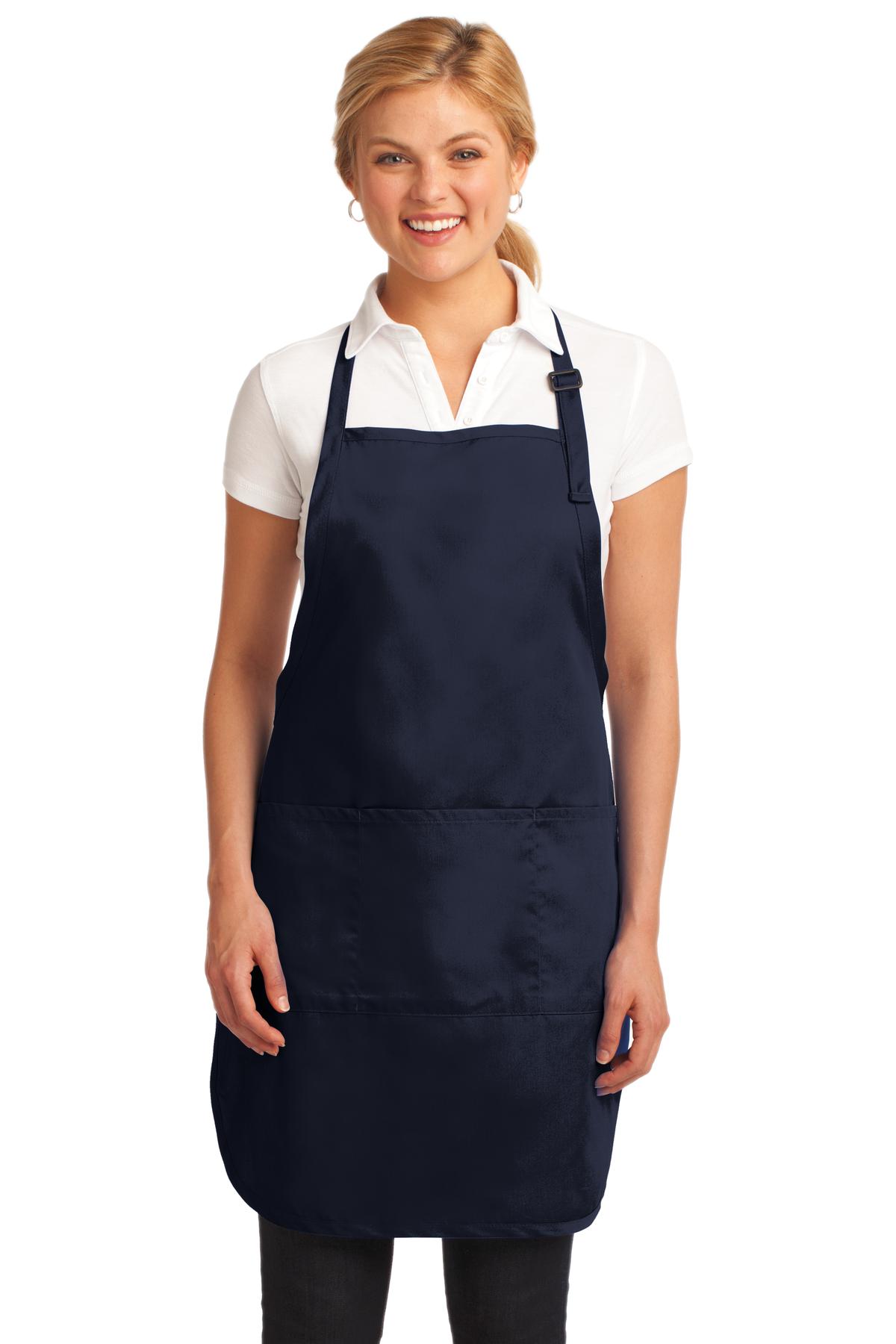Port Authority Easy Care Full-Length Apron with Stain Release. A703