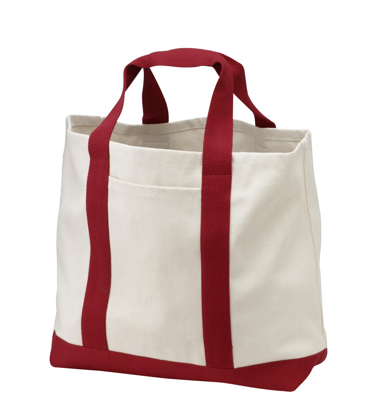 Port Authority - Two-Tone Shopping Tote.  B400