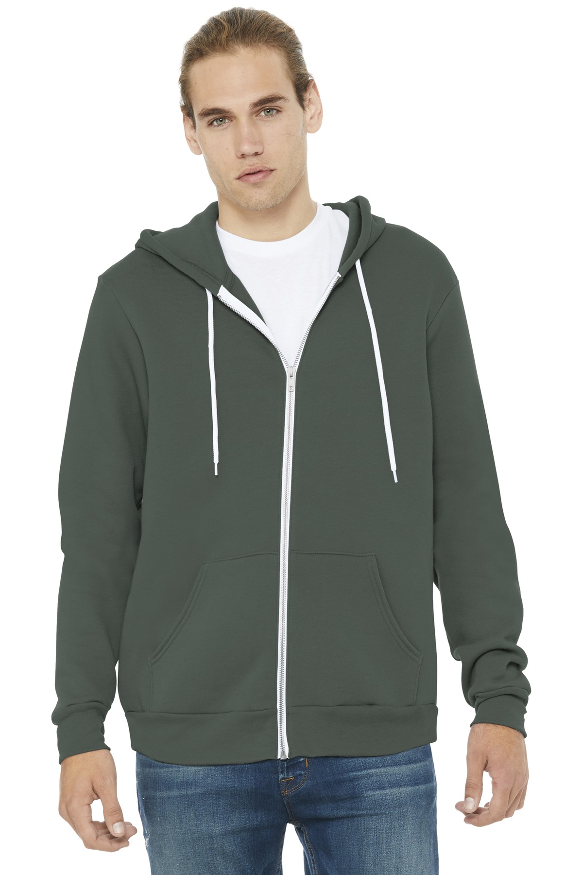 BELLA+CANVAS  Unisex Sponge Fleece Full-Zip Hoodie. BC3739