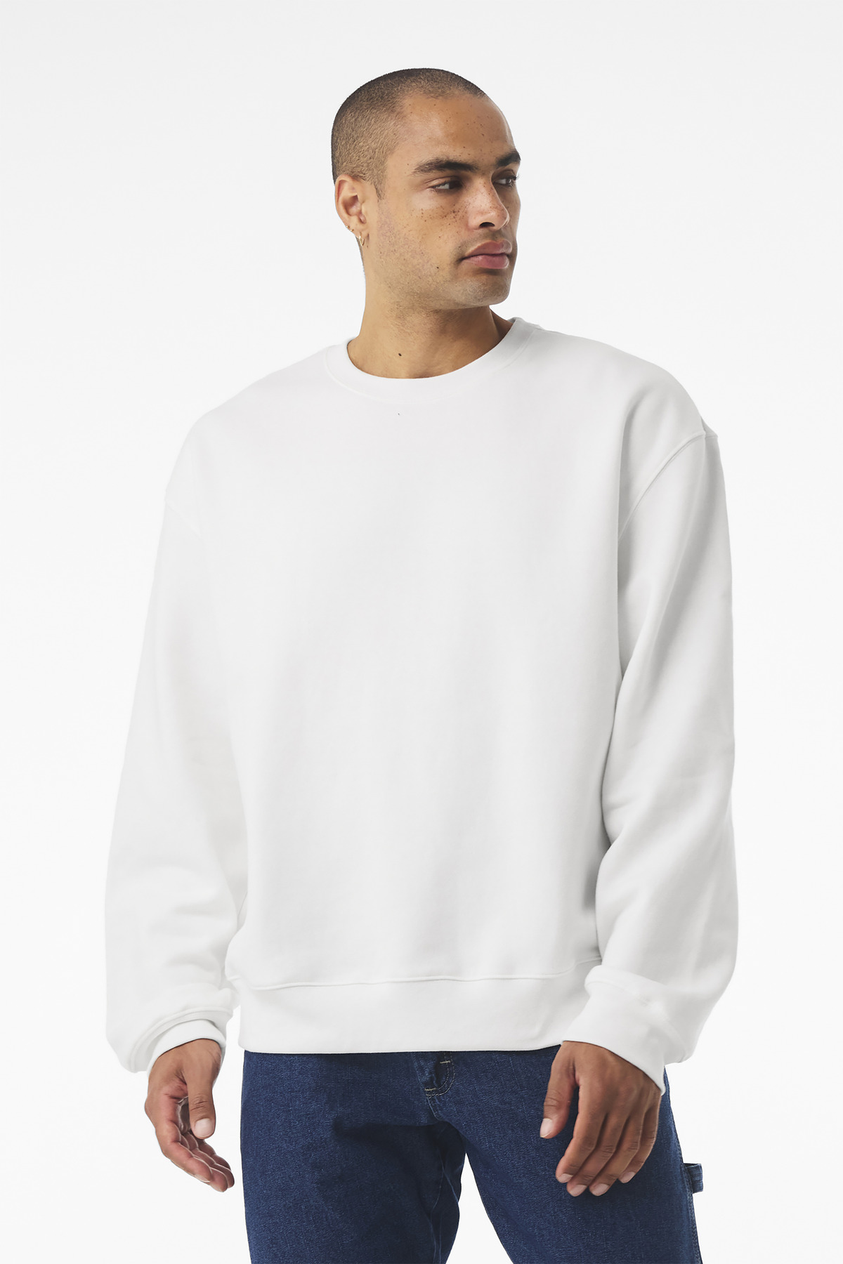 BELLA and CANVAS Unisex 10-Ounce Heavyweight Crewneck Sweatshirt BC4711