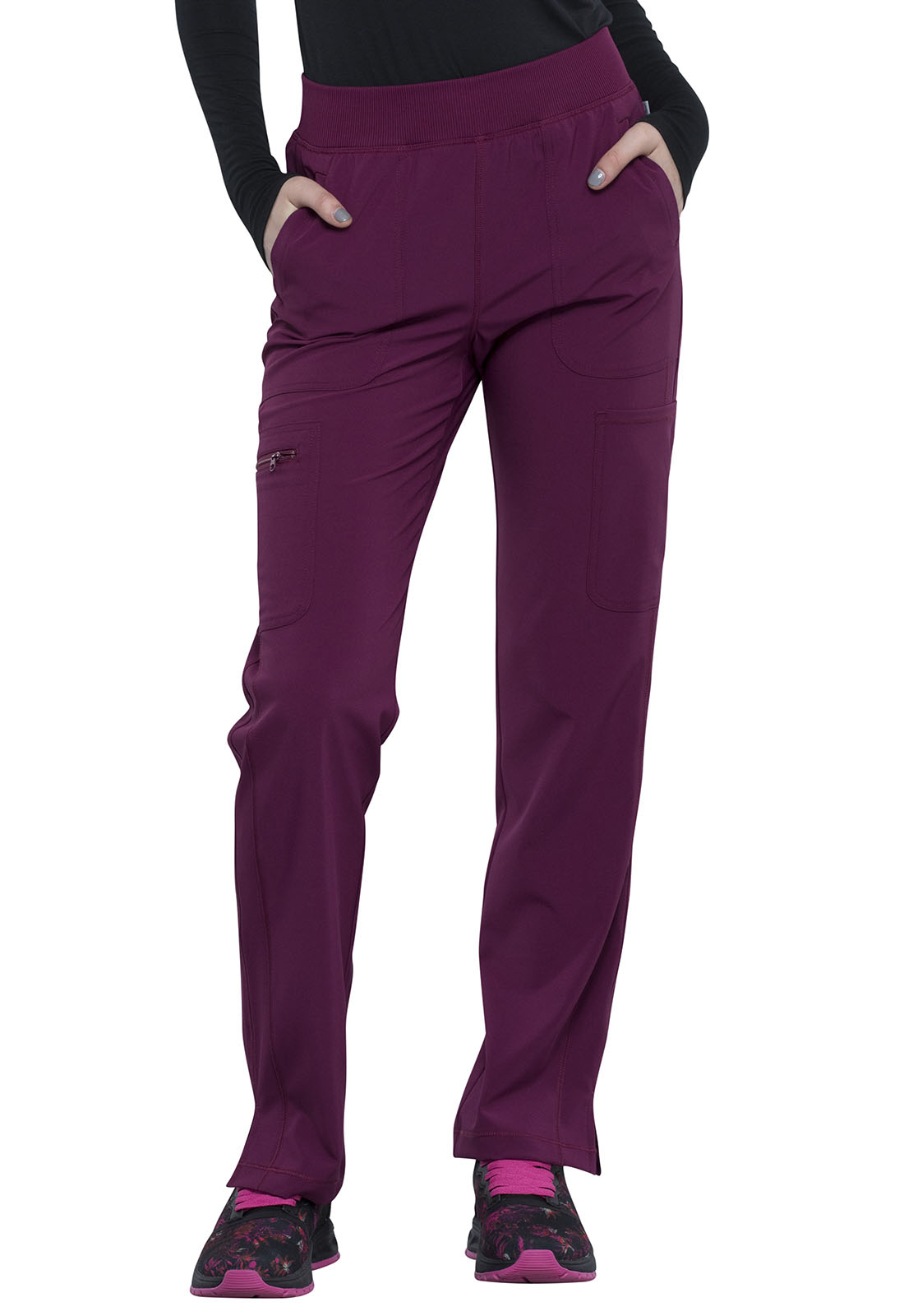 Cherokee Infinity Mid Rise Tapered Leg Pull-on Pant CK065AT - Tall