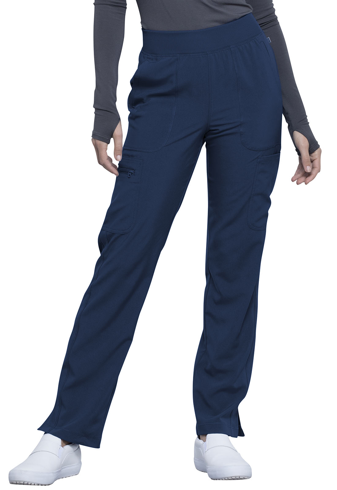 Cherokee Mid Rise Tapered Leg Pull-on Pant - CK065A