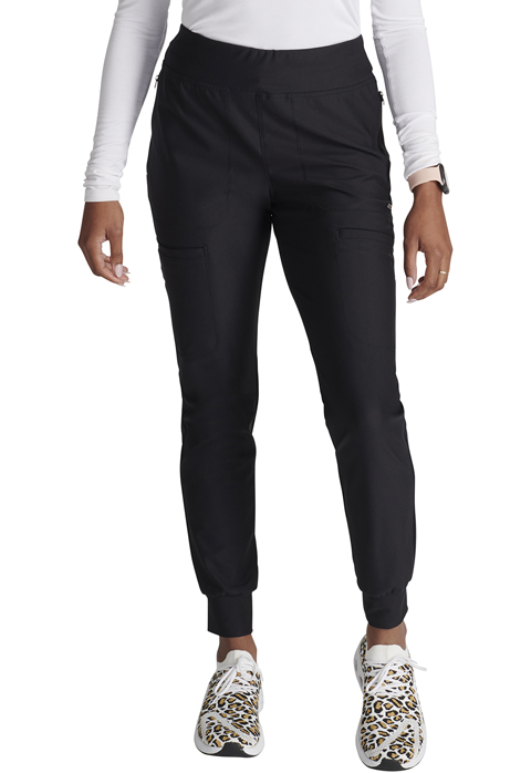 Cherokee Form Mid Rise Tapered Leg Drawstring Pant - CK092P