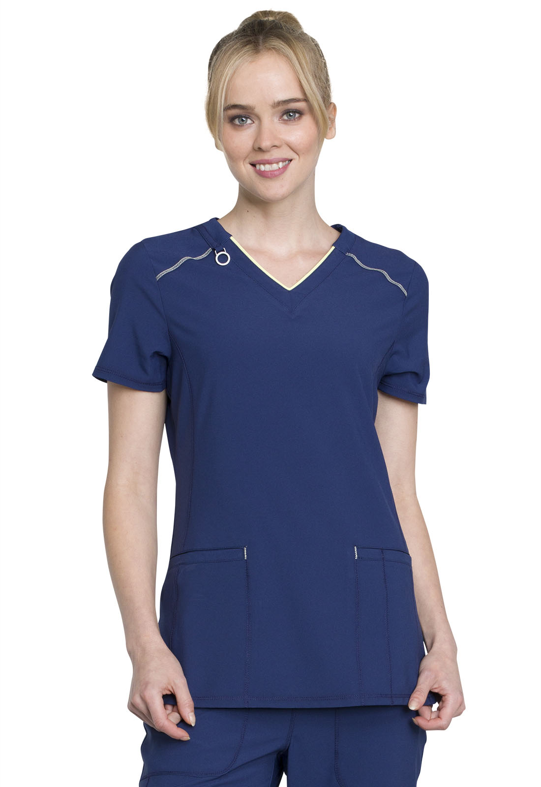 Cherokee Infinity V-Neck Top CK520A