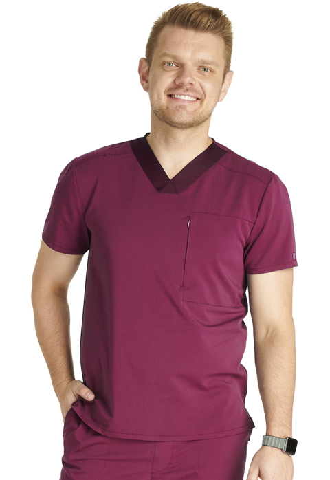 Cherokee Men's V-Neck Top - CK718A