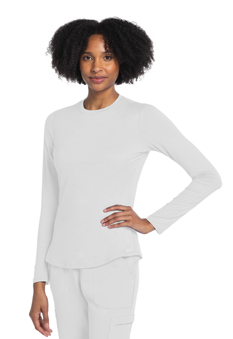 Cherokee Basics Long Sleeve Underscrub Knit Tee - CK773